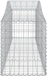 thumbnail of vidaXL Gabionen mit Hochbogen 18 Stk. 200x50x60/80 cm Verzinktes Eisen