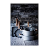 thumbnail of Lacor Stilo 27324- Casserole avec couvercle en verre, bouton et poignée soft touch. Convient pour les plaques à induction. Gris, 24 cm