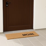 thumbnail of Relaxdays Fußmatte Kokos Moin, 25x75 cm, Schmutzfangmatte, wetterfest & rutschfest, Fußabtreter innen & außen, natur