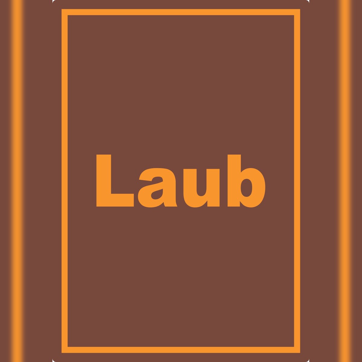 HB-Druck Laub Mülltrennung Aufkleber mit Text A8 (52x74mm)
