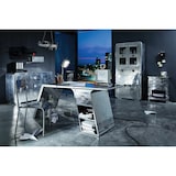 thumbnail of SIT Möbel Airman bureau, aluminium look met sierschroeven | B 175 x D 60 x H 75 cm | zilver | 81707-21 | Serie AIRMAN