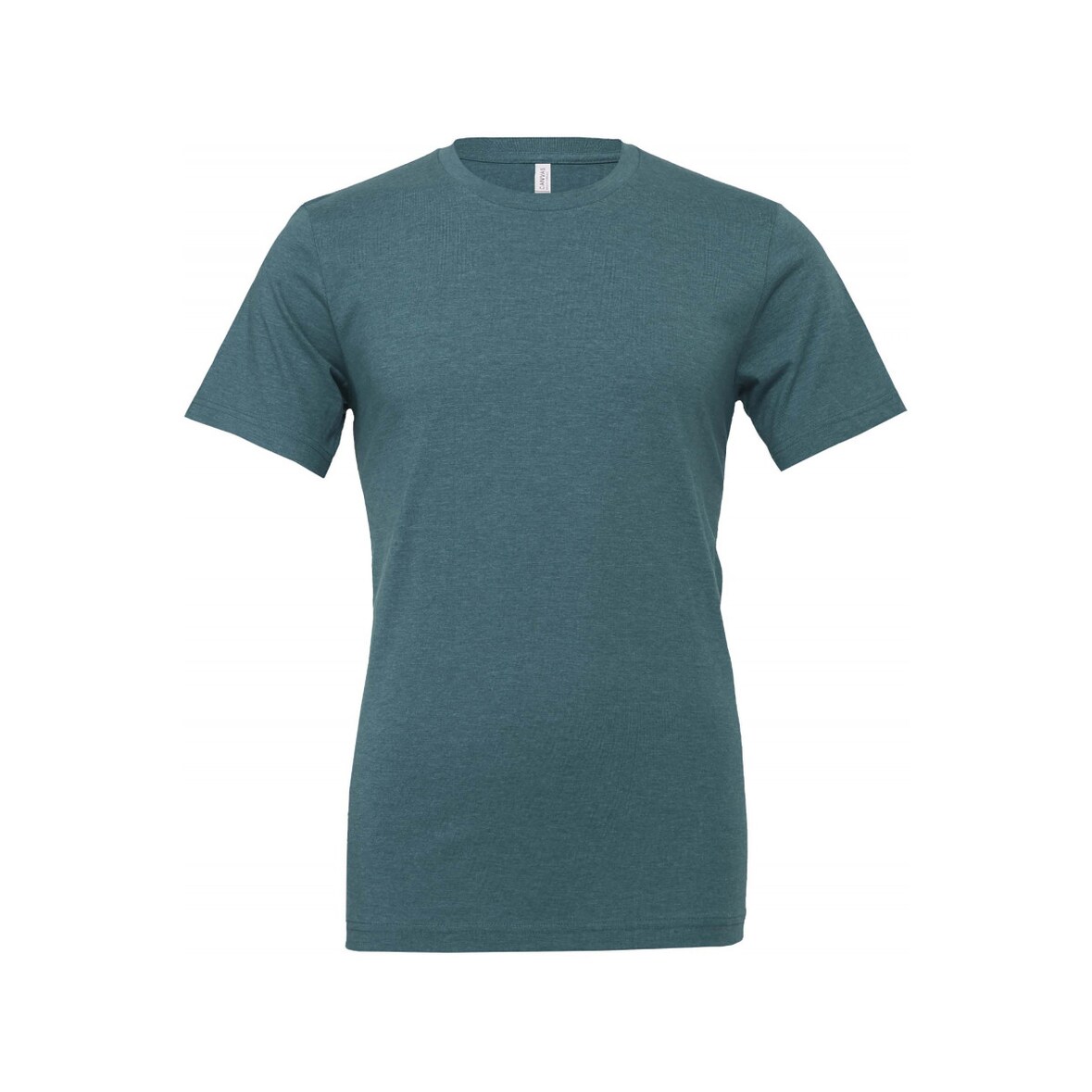 T-shirt homme col rond Heather Heather Deep Teal L 52% Coton | 48% Polyester