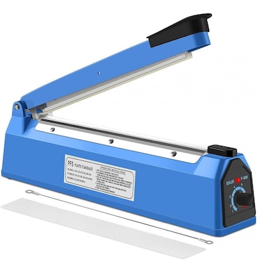 Sellador de bolsas eléctrica 30cm 300mm térmica para todo tipo de bolsas
