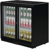 thumbnail of 208-Liter-Kühlschrank mit Rückwand – 2 Glasschiebetüren