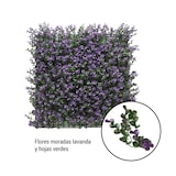 thumbnail of Bonerva | Jardín Vertical Buxus Lavanda | Pack 4 Piezas 50x50cm (1m²) | Planta artificial decoración oficina, hotel, restaurante| MAL1203