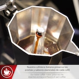thumbnail of Magefesa Colombia Noir - Cafetera Italiana de 6 Tazas, 300ml, Aluminio Extra Grueso, Todo Tipo de Cocinas, NO APTA PARA LAVAVAJILLAS E INDUCCIÓN