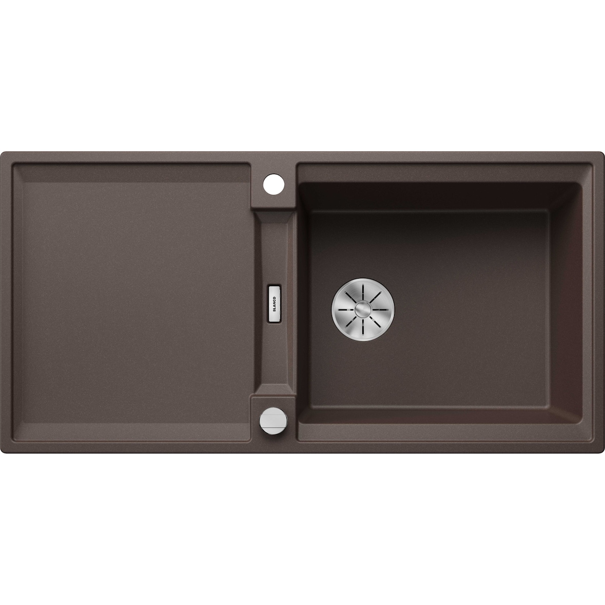BLANCO ADIRA XL 6 S-F Einbauspüle SILGRANIT cafe ab 60 cm Excenter