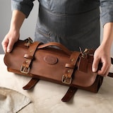 thumbnail of Hezhen - Bolsa para cuchillos marrón (cuero de caballo loco)