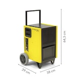 thumbnail of TROTEC Luftentfeuchter TTK 175 S robuster Profi Bautrockner Lufttrockner Raumentfeuchter | 50 l/24h | 580 m³/h | 600 W