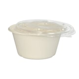 thumbnail of 100 Schalen, Zuckerrohr "pure" 1000 ml Ø 17 cm · 8,4 cm weiss