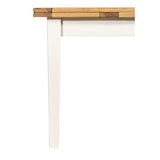 thumbnail of Biscottini Esstisch – Ausziehbarer Küchentisch – 140 x 80 cm Restauranttische – Weißer und natürlicher Massivholztisch Made in Italy – Moderner Tisch