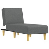 thumbnail of vidaXL Chaiselongue Dunkelgrau Stoff