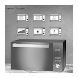 thumbnail of Microondas ProfiCook MWG 1204, c/ Grill, 23 Litros, Easy Clean, Inicio Rápido, Bloqueio Infantil, Inox, 1280W
