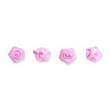 thumbnail of Satinrosen 2cm 20 Stück Stoffblumen zum Basteln Dekorieren Hochzeit Geschenkverpackung Blütendeko Tischdeko Handarbeit Stoffrosen Deko Rosa