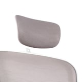 thumbnail of Sedia Ufficio EN 1335 Certificata Poltrona Girevole Ergonomica Regolabile con Poggiatesta e Poggiabraccia - Bianco