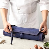 thumbnail of Hezhen - Messertasche Canvas Stoff - Blau