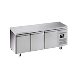 thumbnail of L2G - SNACK3100TN - desserte refrigeree inox, -2/+8°c, gaz r600 3 portes 430x333 mm, sur roulettes ø 100mm