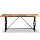 thumbnail of vidaXL Eetkamertafel Ruw mangohout massief 180 cm