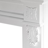 thumbnail of Cornice per camino rivestimento in legno L121xP38xH108 Truman Bianco