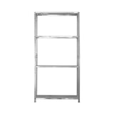 thumbnail of Pack 2 modulare SteelSmart-Metallregale mit 4 grauen Regalen, 160 kg, 145 x 30 x 70 cm, 7house