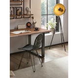 thumbnail of SIT Möbel Esstisch-Baumkante 120 cm,  Platte Akazie nussbaumfarbig 26 mm,  Gestell Stahl schwarz,  B 120 x T 80 x H 77 cm,  07107-59,   TABLES&CO