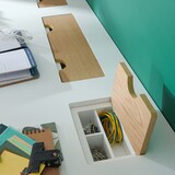 thumbnail of Bureau scandinave 120 cm MOBOX blanc