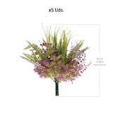 thumbnail of Bonerva | Ramo Artificial Toscana | Pack 5 Ramos | Planta Artificial para Hogar, Bodas, Eventos y Regalos | Decoración Interior y exterior | MAL1246