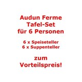thumbnail of Villeroy & Boch Audun Ferme Tafel-Set für 6 Personen / 12 Teile