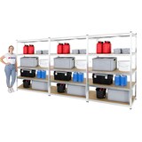 thumbnail of PROREGAL Mega Deal | 3x Schwerlastregal Ragnar | HxBxT 180x120x60 cm |  Fachlast 175kg | Verzinkt | Stecksystem Lagerregal Regalsystem 3 Stk.