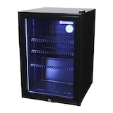 thumbnail of Gastro-Cool - Flaschenkühlschrank mit Glastür - schwarz - Hochleistungs-LED - GCKW65