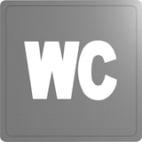 thumbnail of Delabie Wand Symbol WC Edst. 1.4301 satiniert (ex-0011420000)