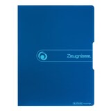 thumbnail of Herlitz Zeugnisse, Konventioneller Dateiordner, A4, Polypropylen (PP), Blau, Porträt, 20 Taschen