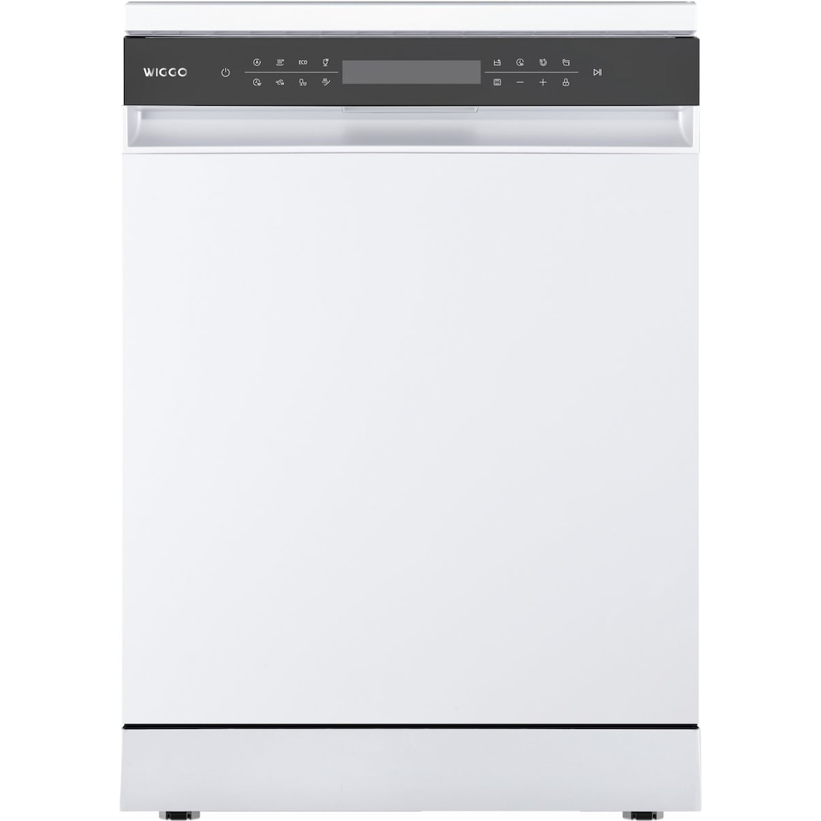 Wiggo WD-F6148B(W) Vrijstaande Vaatwasser - 60 cm - Wit