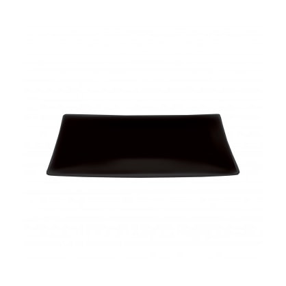 Zwart dienblad 31,7 x 21,8 x 2,2 cm (H) melamine