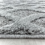thumbnail of Teppich Wohnzimmer 3D Geometrisch Modern Waschbar Strapazierfähig Esszimmer OEKO-TEX Grau 120x170 cm Gekettelt – GENF von Kadima Design