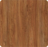 thumbnail of Laminierte Tischplatte 70x70 cm Bernsteinfarbenes Holz