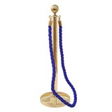 thumbnail of Cordone segnapercorso blu con moschettone Oro