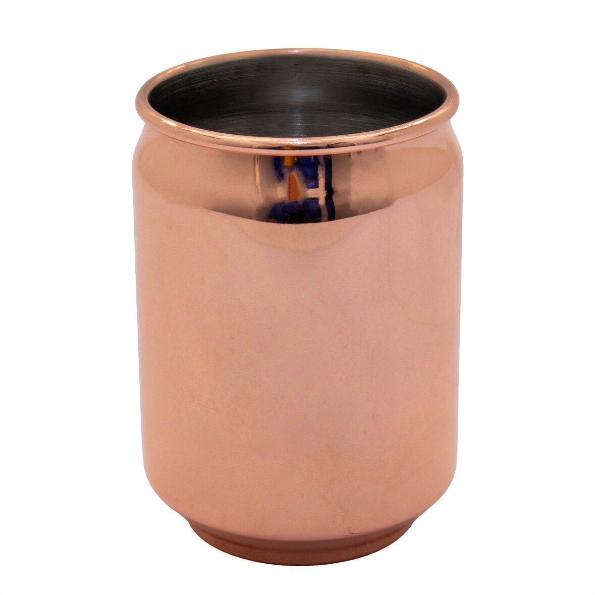 AcMax Becher Dosenform Kupferbecher gehämmert Cocktail Tasse