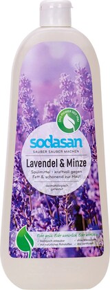 thumbnail of SODASAN Spülmittel Lavendel & Minze 1 Liter