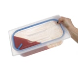thumbnail of HENDI Deksel voor GN containers polypropyleen, GN 1/2, Transparant, 325x265mm