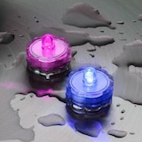 thumbnail of Lot de 10 lampions bougies chauffe-plat LED submersible RGB changement de couleur à piles Lotti