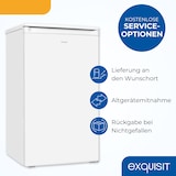 thumbnail of Exquisit Kühlschrank KS5117-3-040E weiss | 81 l Nutzinhalt | Weiß