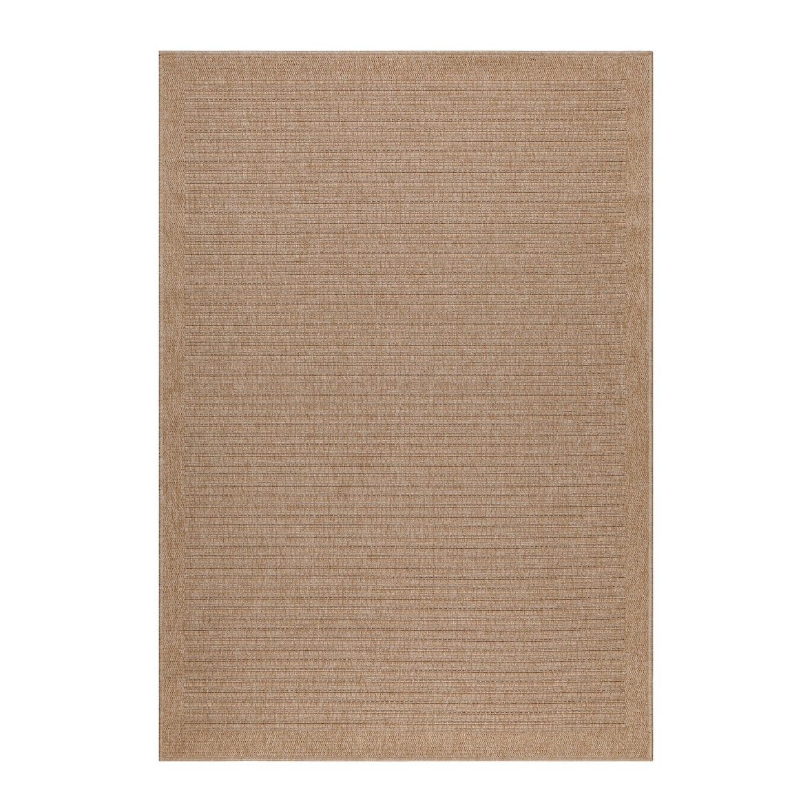Teppich Outdoor Vintage Wetterfest Waschbar Strapazierfähig Balkon Terrasse Küche OEKO-TEX Beige 80x150 cm – JUNGFRAU von Kadima Design