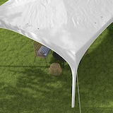 thumbnail of Outsunny Tenda Dobrável 3x3 m Tenda de Jardim com Altura Ajustável Bolsa de Transporte Tecido Anti-UV e Sacos de Areia Branco