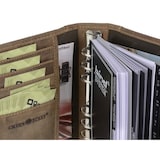 thumbnail of Greenburry Terminplaner Leder A6 (14x19cm) Terminkalender Organizer braun inkl Kalender