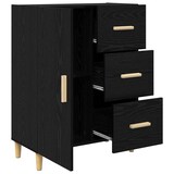 thumbnail of vidaXL Sideboard Schwarz Eichen-Optik 34 x 69,5 x 90 cm Holzwerkstoff