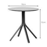 thumbnail of METRO PROFESSIONAL Tavolo da esterno Soto, alluminio, Ø 70 x 72 cm, rotondo, grigio scuro