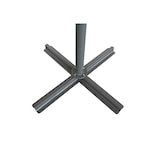 thumbnail of METRO PROFESSIONAL Ombrellone push-up quadrato, alluminio, 4 x 4 m, idrorepellente, antracite/grigio