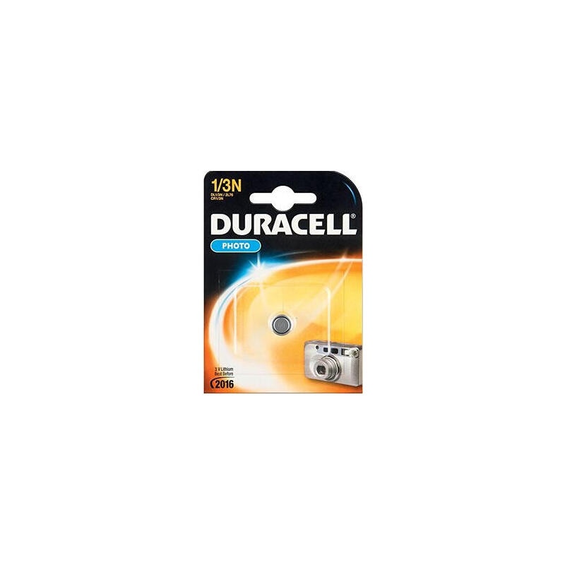 Bateria de botão de lítio Duracell Cr1/3N, 2L76, 3V