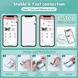thumbnail of Mini Imprimante Bluetooth Portable Photo Texte Pour Famille Étudiants Cadeau Rose YONIS
